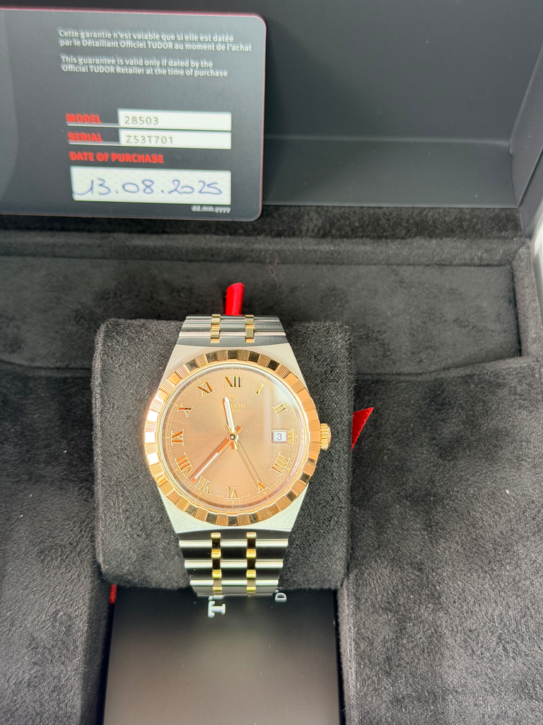 Tudor Royal Chocolate 38mm